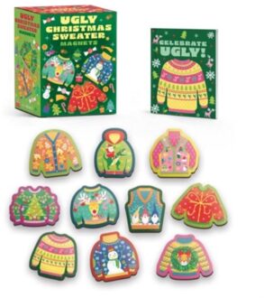 Moore, J: Ugly Christmas Sweater Magnets - Rp Minis - Jessie Oleson Moore