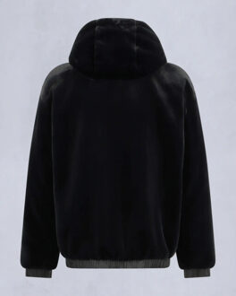 Moose Knuckles Borden reversible bunny Zwart - L