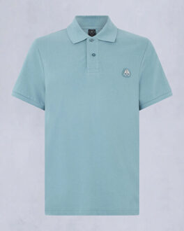 Moose Knuckles Everett polo jet stream - maat XXXL Blauw