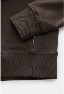 Moose Knuckles Hartsfield crewneck espresso Bruin - L