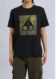 Moose Knuckles Hemlock tee Zwart - L