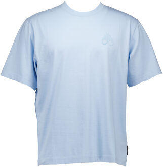 Moose Knuckles Henri t-shirts Licht blauw - XS
