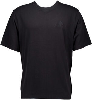 Moose Knuckles Henri t-shirts Zwart - L
