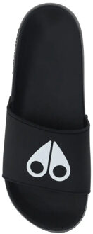 Moose Knuckles Logo icon sport slides Zwart - XL
