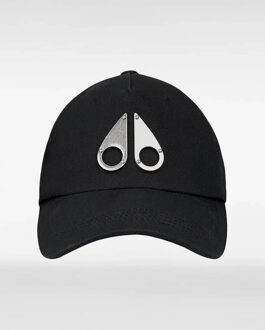 Moose Knuckles Men logo icon cap nickel Zwart - One size
