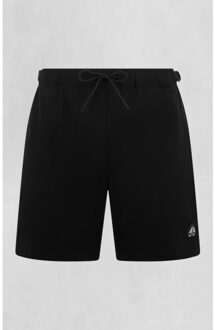 Moose Knuckles Men logo swim short Zwart