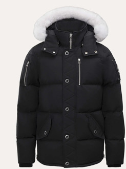 Moose Knuckles Original 3q jacket neoshear natural shearling Zwart - XL