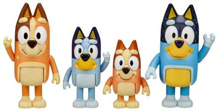 Moose Toys Bluey Action Figures 4-Pack