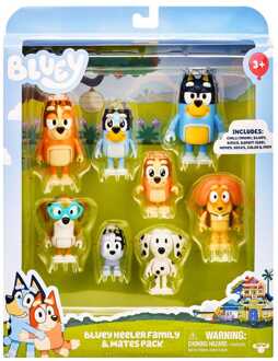 Moose Toys Bluey Action Figures 8-Pack