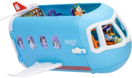 Moose Toys Bluey Mini Figures Playset Bluey Holiday 3in1 Set