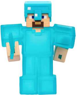 Moose Toys Minecraft Heroes of Goo Jit Zu Meteor Madness Stretch Figure Steve 12 cm
