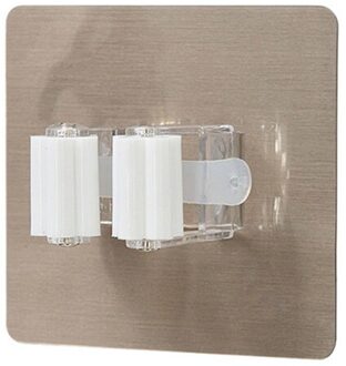 Mop Bezem Houder Zuignap Wandmontage Mop Organizer Tuin Magazijnstelling Hanger Clip Naadloze Haak Rack Tool Badkamer 03