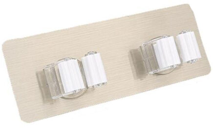 Mop Bezem Houder Zuignap Wandmontage Mop Organizer Tuin Magazijnstelling Hanger Clip Naadloze Haak Rack Tool Badkamer 04
