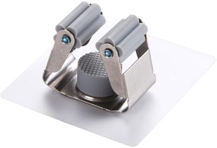 Mop Organizer Holder Wall Mounted Paraplu Hanger Haak Borstel Rack Badkamer Keuken Organizer Storage Tool Grijs