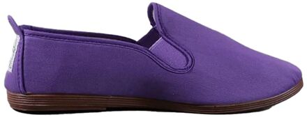 Morado Dames Paarse Plimsolls