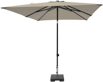 Moraira Push-up Stokparasol - Ecru Wit