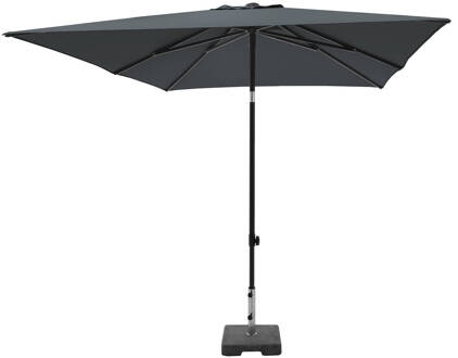 Moraira Push-up Stokparasol - Grey Grijs