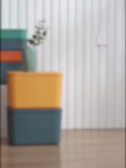 Morandi Desktop Opbergdoos Plastic Woonkamer Opbergdoos Met Deksel Dorm Diversen Classificatie Opbergdoos Afwerking Box Blauw