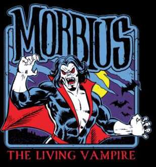 Morbius The Living Vampire Hoodie - Black - XXL - Zwart