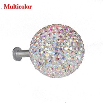 Morden Crystal Handvat Diamant Knop Kabinet Lade Kast Deurknoppen Furniture Hardware Shiny Crystal Bal Handgrepen