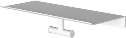 &More Dubbele handdoek haak voor Planchet serie Mat wit