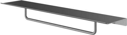 &More Handdoek rek 40 cm voor Planchet serie Geborsteld gunmetal PVD
