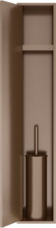 &MORE Inbouw reserverol houder voor 6 rollen 74x20.9x14cm Tuscan Bronze