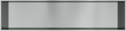 &MORE Inbouwnis 30x120x10cm RVS 316