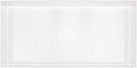 &MORE Inbouwnis 30x60x10cm frameless + LED Mat Wit