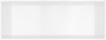 &MORE Inbouwnis 30x80x10cm Mat Wit