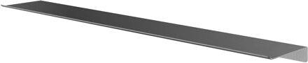 &More Planchet 80 cm inclusief bevestigings rails Geborsteld gunmetal PVD