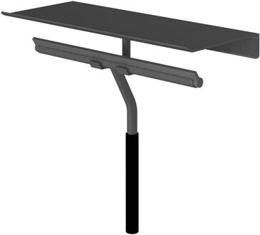 &More Wisser voor Planchet serie Geborsteld zwart PVD