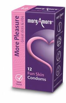 Moreamore Condoom Fun Skin 12 st.