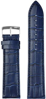 Morellato Krokoprint Blauw 22 mm Horlogeband