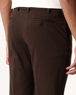 Morello elax chino - maat 54 Bruin