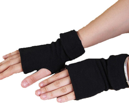 Morewin Mode Mannen Katoen Zomer Vingerloze Handschoenen Heren Rijden Handschoenen Dunne Vingerloze Wanten Mannelijke Zwarte Korte Wanten