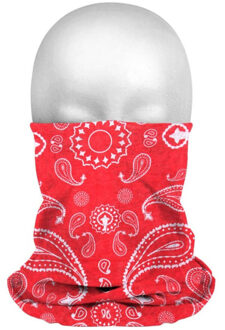 Morf sjaal - boeren zakdoek print - 43 x 24 cm - multifunctioneel - cowboy sjaal - hoofddoek