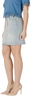 MORGAN Women skirt - maat 40 Lichtblauw