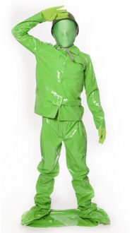 Morphsuits Compleet soldaat kostuum voor kids Groen