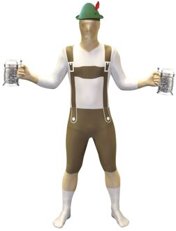 Morphsuits Originele morphsuit Oktoberfest lederhosen L (160-175 cm)