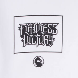 Mortal Kombat Flawless Victory Sweatshirt - Wit - L