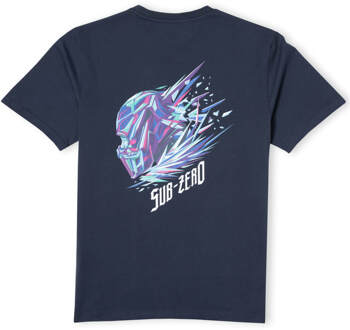 Mortal Kombat Sub-Zero Unisex T-Shirt - Navy - L