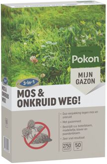 Mos en Onkruid Weg! 50m2 (3-in-1)