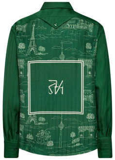 Mos Mosh Blouse lange mouw 172960 weina Groen