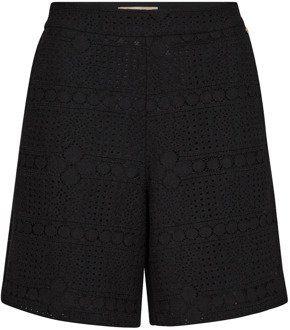 Mos Mosh Elegante Ellinor Black Shorts & Knickers MOS Mosh , Black , Dames - 2Xl,Xl,L,M,S,Xs