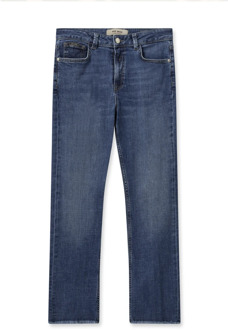 Mos Mosh Flare jeans geïnspireerd door de jaren 70 MOS Mosh , Blue , Dames - W31,W29,W30,W24,W33,W28