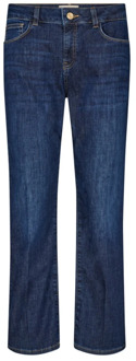 Mos Mosh Klassieke Straight Jeans voor Vrouwen MOS Mosh , Blue , Dames - W24,W25,W32,W33,W30,W29
