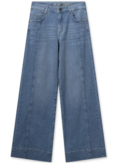 Mos Mosh Loose-fit Jeans MOS Mosh , Blue , Dames - W29,W31,W32