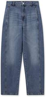 Mos Mosh Loose-fit Jeans MOS Mosh , Blue , Dames - W30,W31,W33,W32
