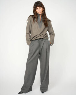 Mos Mosh Pantalon 174150 leslie Zwart - 42-34